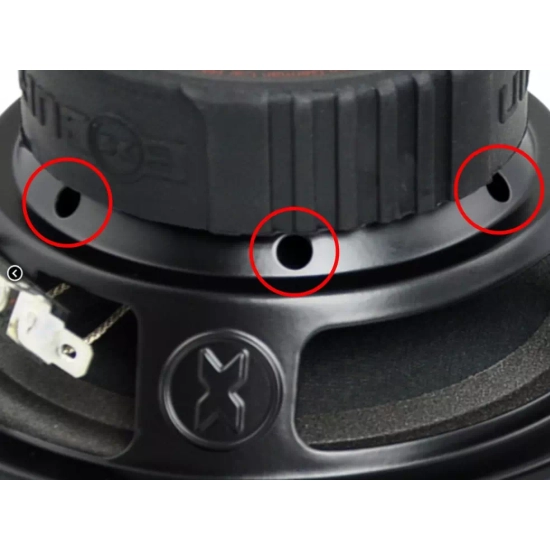 Excursion SX-6.3C – 3-drożny zestaw komponentowy Car Audio 165 mm (seria SX)